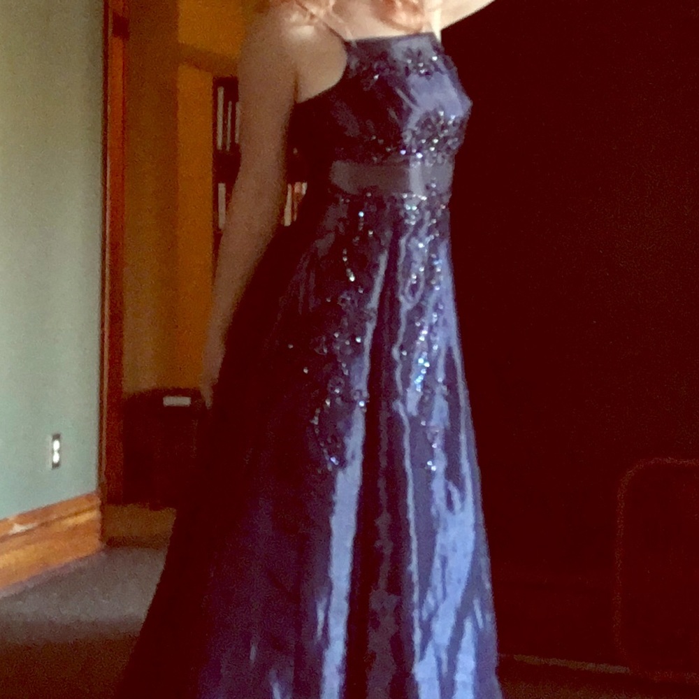 Strapped Event Gown